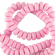 Polymer Perlen Rondell 7mm - Pure pink